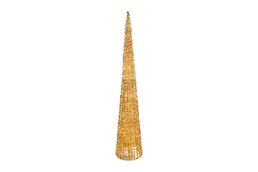ALBERO GOLD D.28 H150 TIMER 6/18ORE 1440LED FLASH OUTDOOR 39456