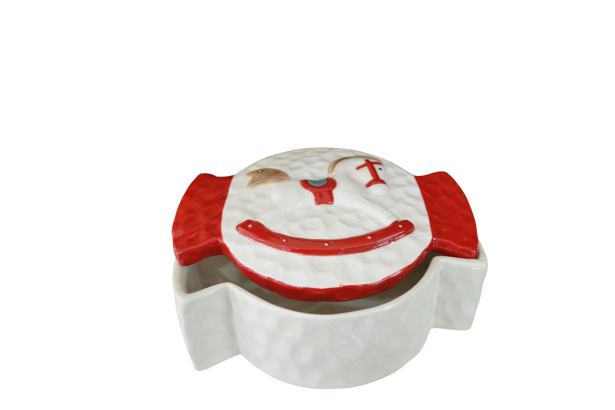 SCATOLA CARAMELLA CERAMICA CM.18X18
