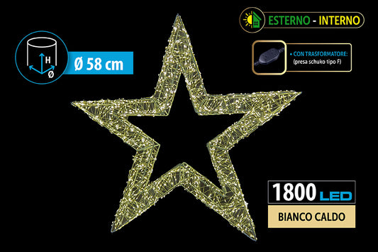 STELLA METALLO CM.58 1800L U/EST CALDO 6852013