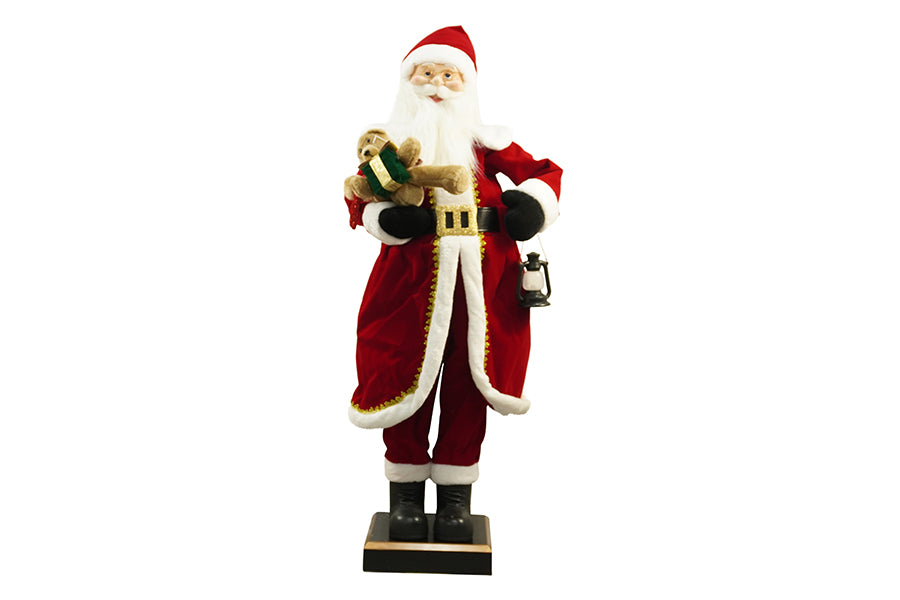 BABBO NATALE MOV+MUSICA+LUCI H.110 C/TRASF. 6940196