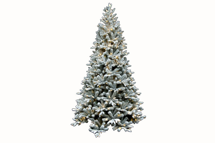 ALBERO PRAGA INNEVATO CM.180 910T 350 LED BIANCO CALDO 6878024