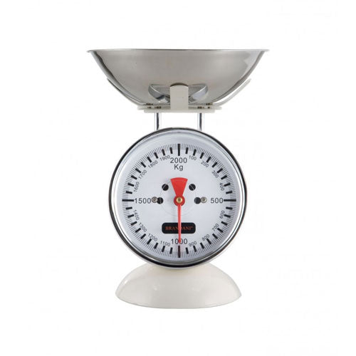 BILANCIA PESA ALIMENTI ANALOGICA "FANALE" BIANCO 57749 BRANDANI