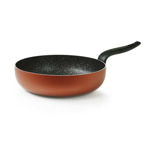 PADELLA BOMBATA EXTRA ALTA 24 CM "PEPITA GRANIT" FLONAL