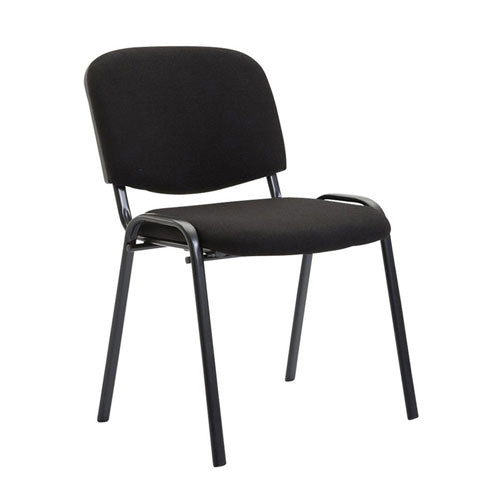 SEDIA ATTESA \"VENERE\" STRUTTURA NERO TESSUTO NERO #cat