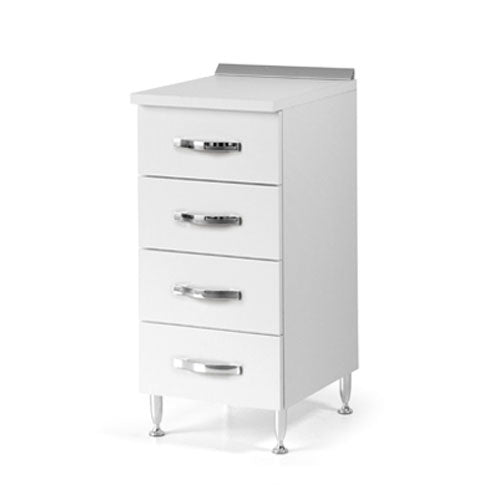 CASSETTIERA "40" BIANCO FRASSINATO LIN #cat