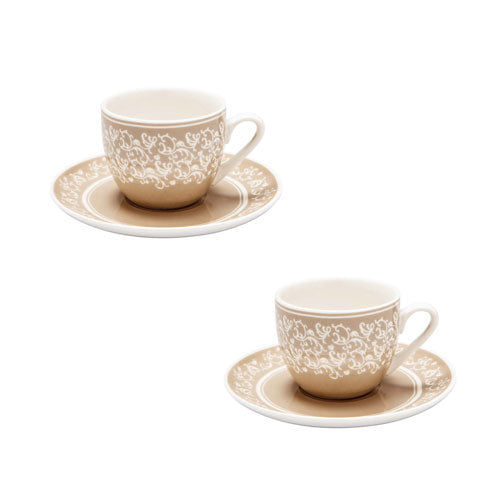 TAZZA CAFFÈ 2 PZ "RICCIOLI DI FATA" 53581 BRANDANI