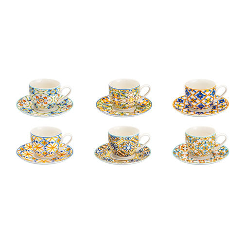 TAZZA CAFFÈ 6 PZ "MEDICEA" 53706 BRANDANI