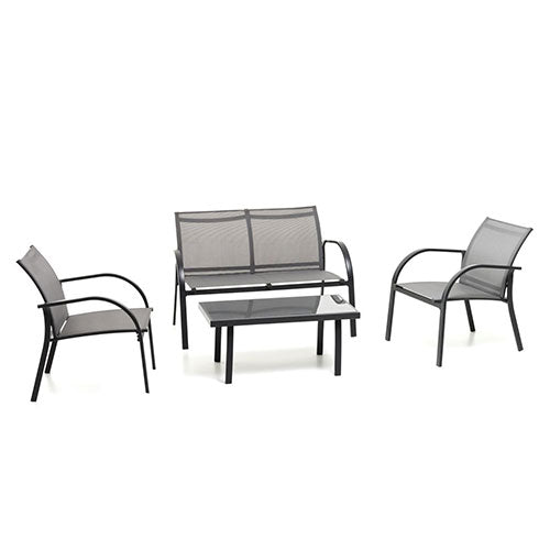 SET GIARDINO "PLAYA" ANTRACITE #cat