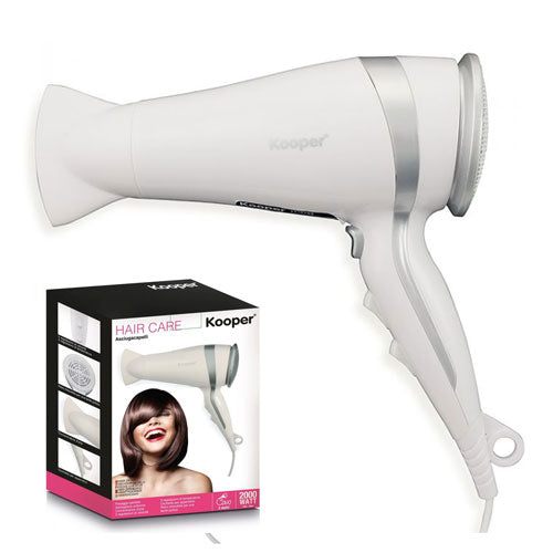 ASCIUGACAPELLI "HAIR CARE" 2000 W BIANCO SILVER 2415788 KOOPER