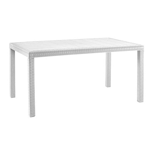 TAVOLO "HOUSTON" 150 X 90 X H 74 CM BIANCO #cat