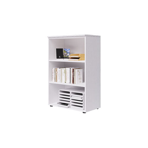 LIBRERIA MODULO "129" BIANCO FRASSINATO LIN #cat
