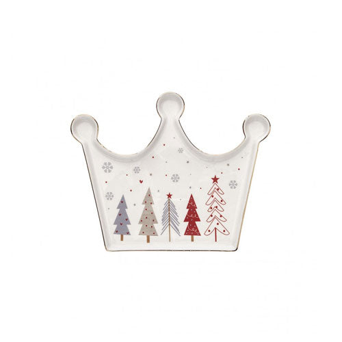 VASSOIETTO "FIOCCO DI NEVE" CORONA 82992 BRANDANI