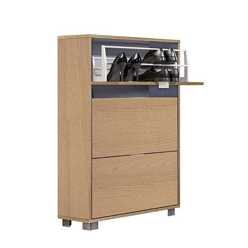 SCARPIERA DOPPIA 3 RIBALTE QUERCIA NATURALE SC002QUNA SAV #cat