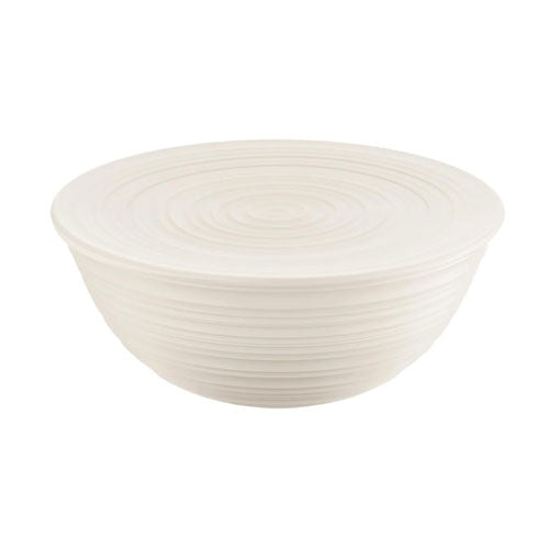 CONTENITORE CON COPERCHIO XL "TIERRA" BIANCO LATTE 175001156 GUZZINI