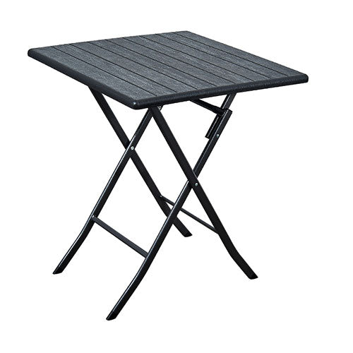 TAVOLO PIEGHEVOLE "WOOD 62" ANTRACITE #cat