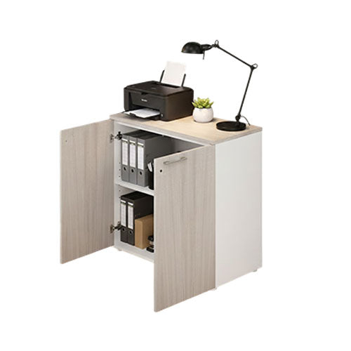 MODULO PER UFFICIO "87" CON 2 ANTE BIANCO-OLMO LIN #cat