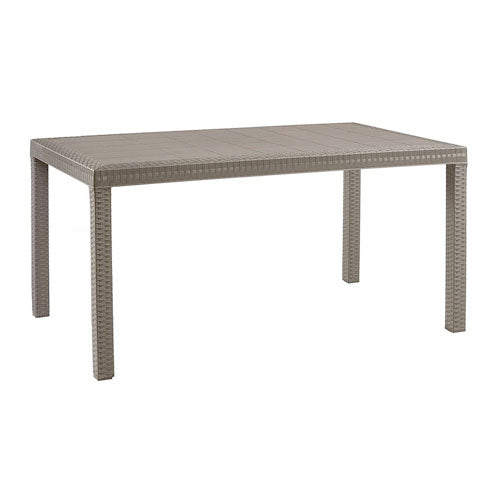TAVOLO "HOUSTON" 150 X 90 X H 74 CM TORTORA #cat