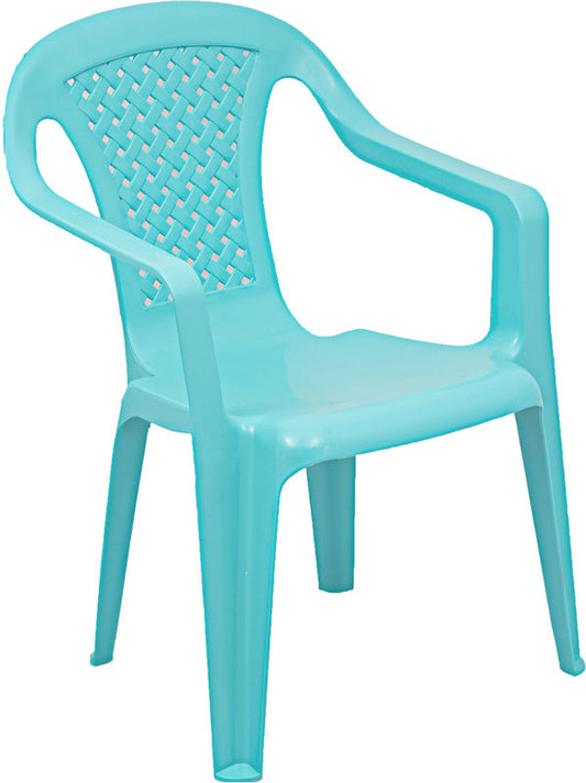 SEDIA RESINA BABY CAMELIA BLU CHIARO 192128 #CAT