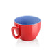 TAZZA JUMBO BICOLORE ROSSO 