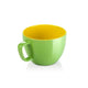 TAZZA JUMBO BICOLORE VERDE 