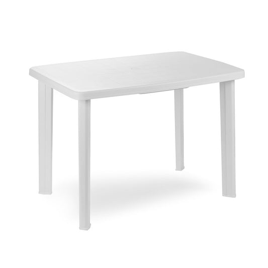 TAVOLO RESINA FARETTO 102X68 BIANCO 189526 #CAT