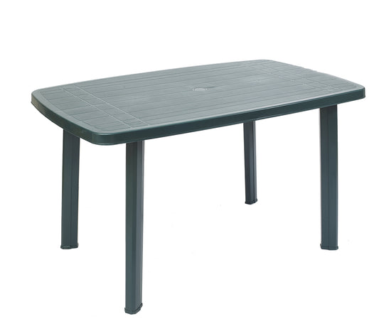 TAVOLO RESINA FARO 137X85 VERDE 189529 #CAT