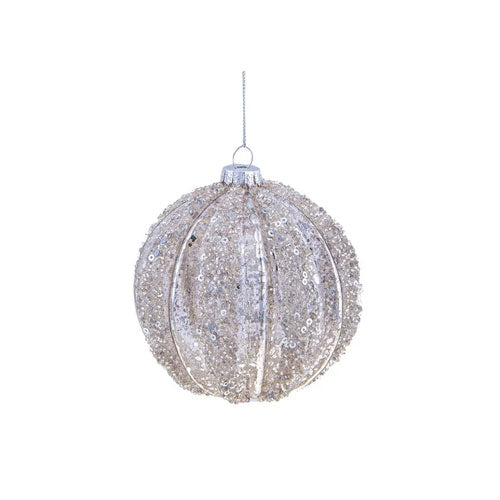 SFERA 10 CM CON PAILLETTES 85038 BRANDANI