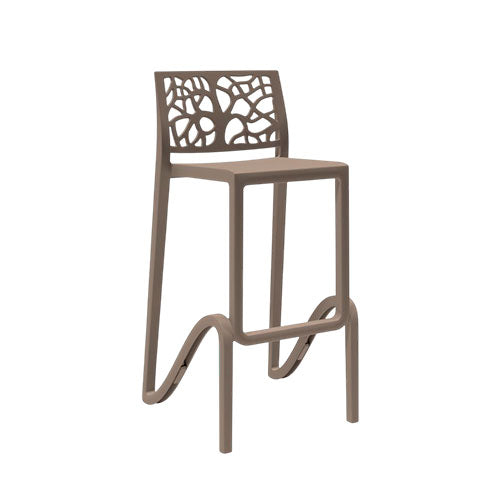 SGABELLO "ZEFIRO 75" TORTORA #cat