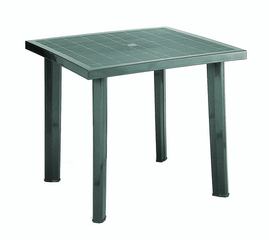 TAVOLO RESINA FIOCCO 80X75X72H VERDE 189531 #CAT