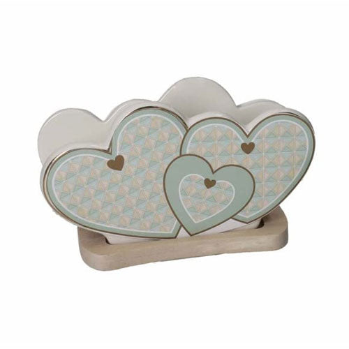 PORTATOVAGLIOLI "DIAMANTINO" CUORE 52512 BRANDANI