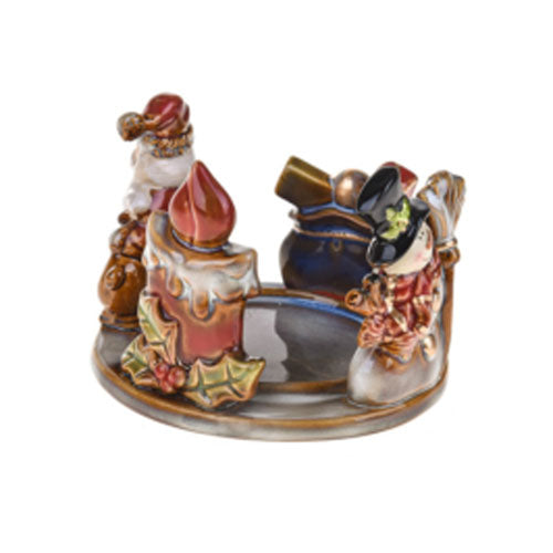 PORTACANDELA NATALIZIO PORCELLANA 83671 BRANDANI