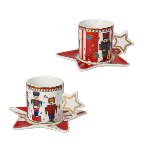 TAZZA 2 PZ "LO SCHIACCIANOCI" 84174 BRANDANI