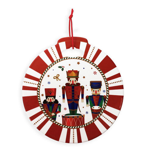 SOTTOPENTOLA DECORATION "LO SCHIACCIANOCI" ROSSO 84191 BRANDANI