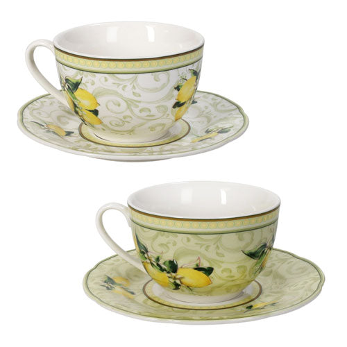 TAZZA THÈ 2 PZ "LIMONI" 52755 BRANDANI