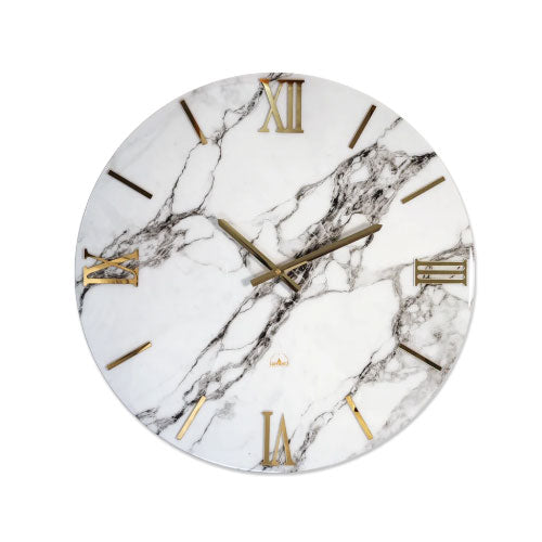 OROLOGIO D 40 IN RESINA CARRARA/ORO ARTIDEA