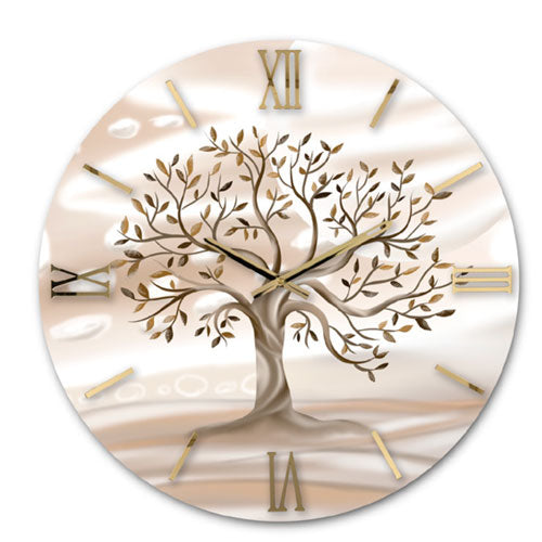 OROLOGIO Ø 40 CM "TEMPO" TORTORA ARTIDEA