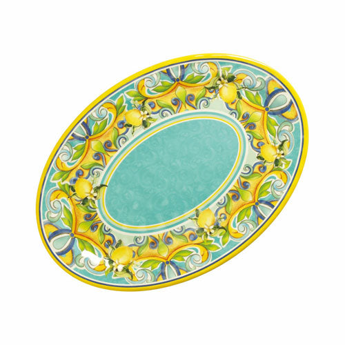 VASSOIO OVALE "CITRUS" 35 CM MELAMINA 52962 BRANDANI