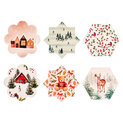 SOTTO PENTOLA CERAMICA/SUGHERO VARI DECORI NATALE 9272000