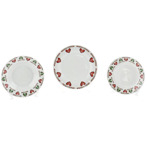 SERVIZIO PIATTI 18 PZ "TONDO" 0461209 NATALUNA