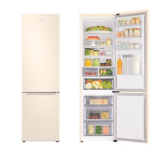 FRIGORIFERO COMBINATO LIBERA INSTALLAZIONE SABBIA RB38C603DELE SAMSUNG #cat