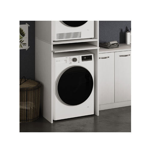COPRILAVATRICE "LAUNDRY" BIANCO FRASSINATO LIN #cat