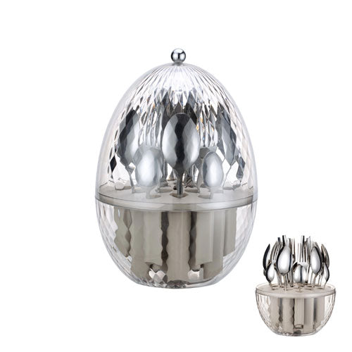 OVETTO GIREVOLE C/24 POSATE 51908 BRANDANI