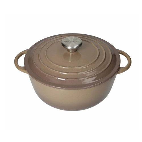 CASSERUOLA COCOTTE  4 LT TORTORA "GHISA SMALTATA" 52577 BRANDANI