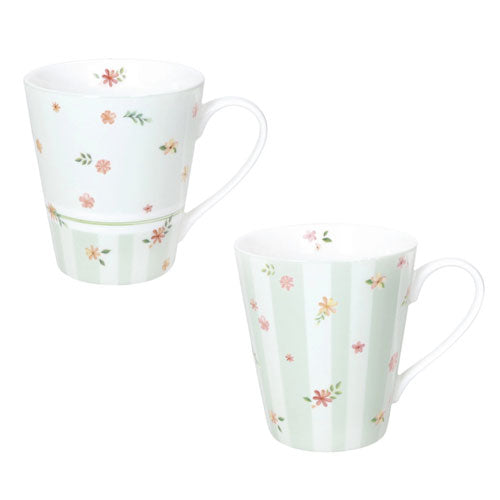 MUG 2 PZ VERDE "POLLINE" 51150 BRANDANI