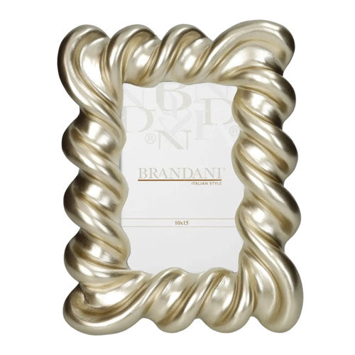 PORTAFOTO "CANDY" 10X15 CM ORO 51334 BRANDANI