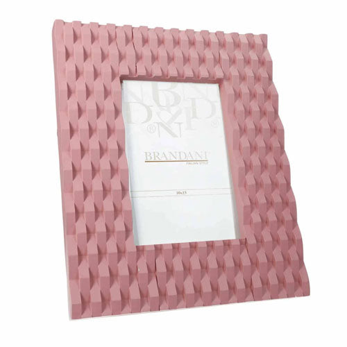 PORTAFOTO "GLAM" 10X15 CM ROSA 51346 BRANDANI