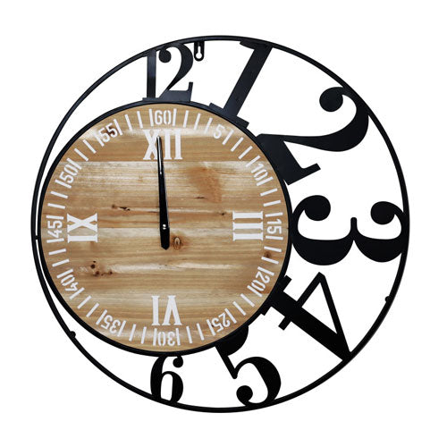 OROLOGIO Ø 60 CM "INDUSTRIAL NUMBER" 51506 BRANDANI