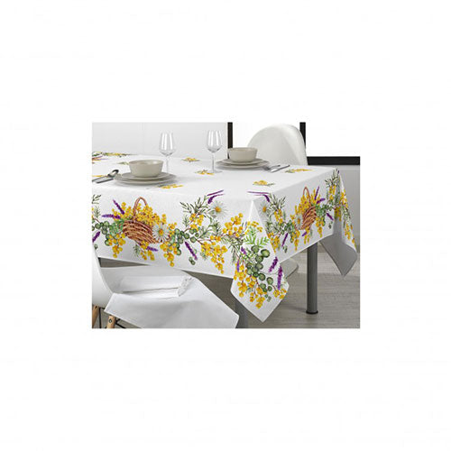 TOVAGLIA GIOIA 150 X 250 CM 12 POSTI "MIMOSA" 3244 MAÈ VIA ROMA 60