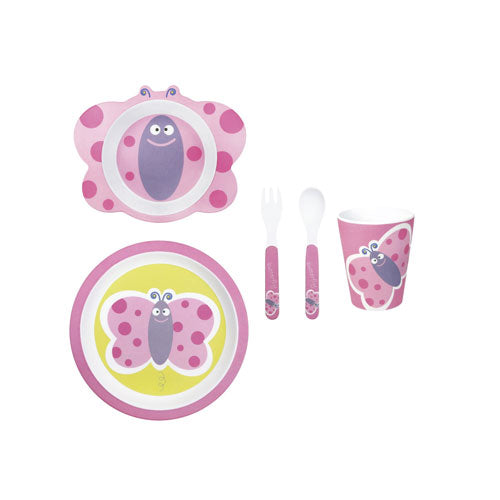 SET BABY 5 PZ "FARFALLA" MELAMINA 51544 BRANDANI