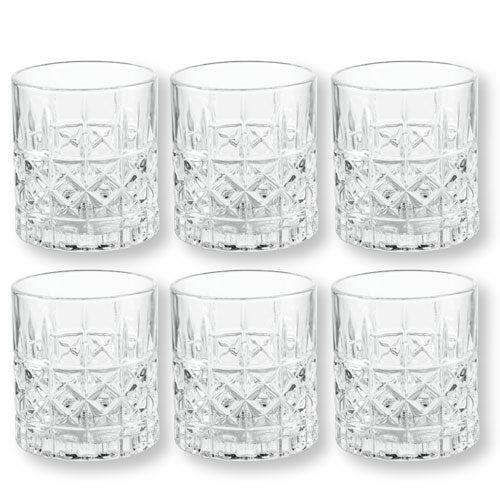 BICCHIERE 6 PZ MOSAICO "BLUES" 51321 BRANDANI